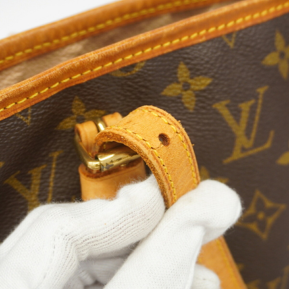 LOUIS VUITTON Authentic Brown Monogram Tote Bag - Picture 7 of 11